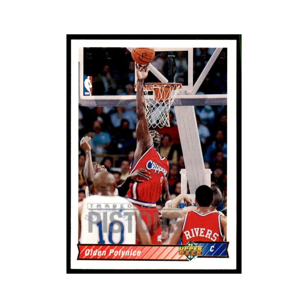 1992 Upper Deck Olden Polynice Basketball Cards #29