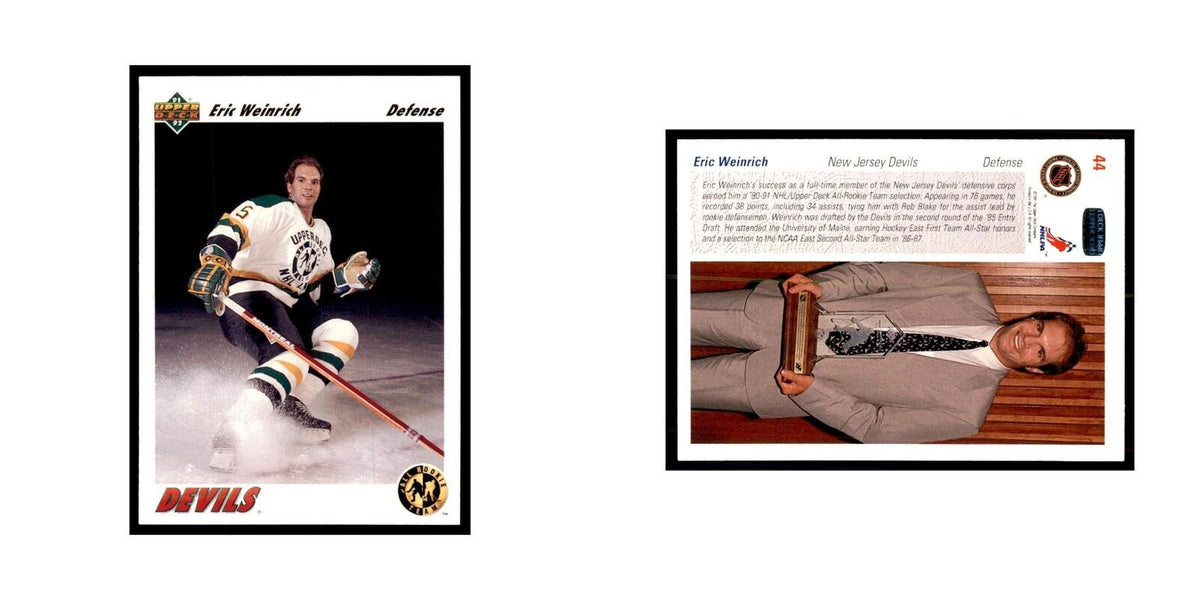 1991 Upper Deck Eric Weinrich Hockey Cards #44