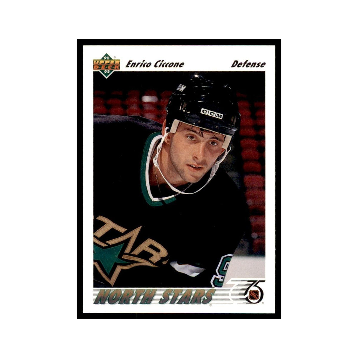 1991 Upper Deck Enrico Ciccone Hockey Cards #51