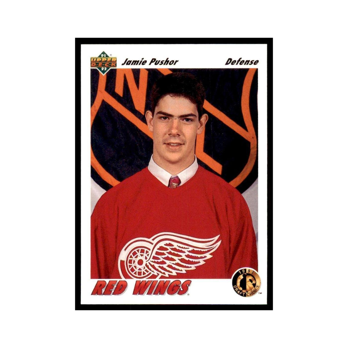 1991 Upper Deck Jamie Pushor Hockey Cards #73