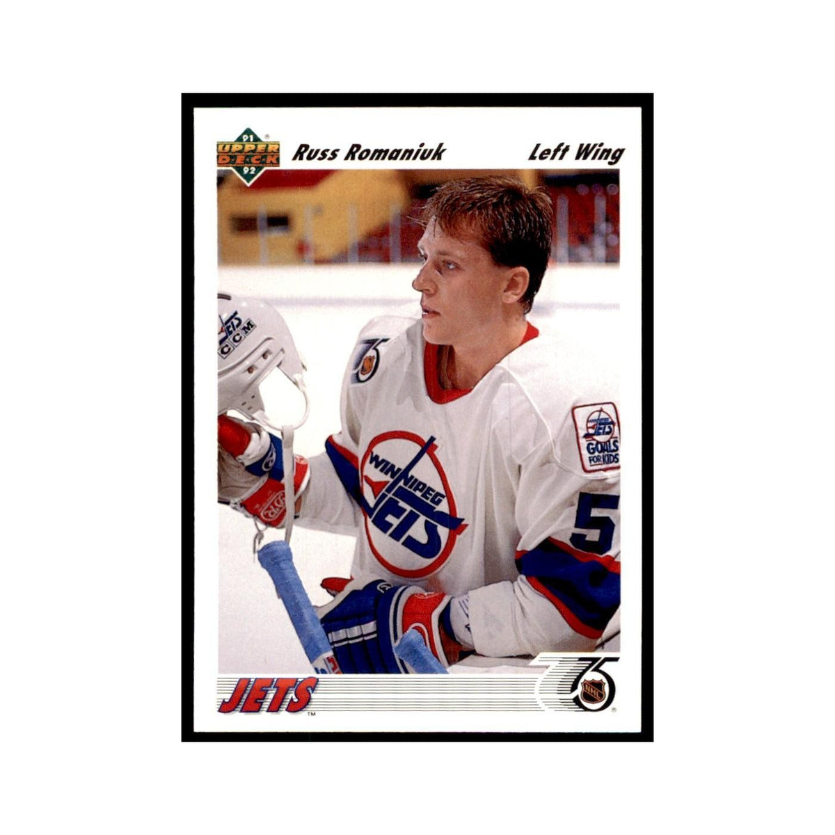 1991 Upper Deck Russ Romaniuk Hockey Cards #46