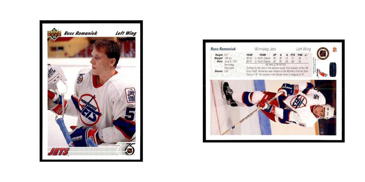 1991 Upper Deck Russ Romaniuk Hockey Cards #46