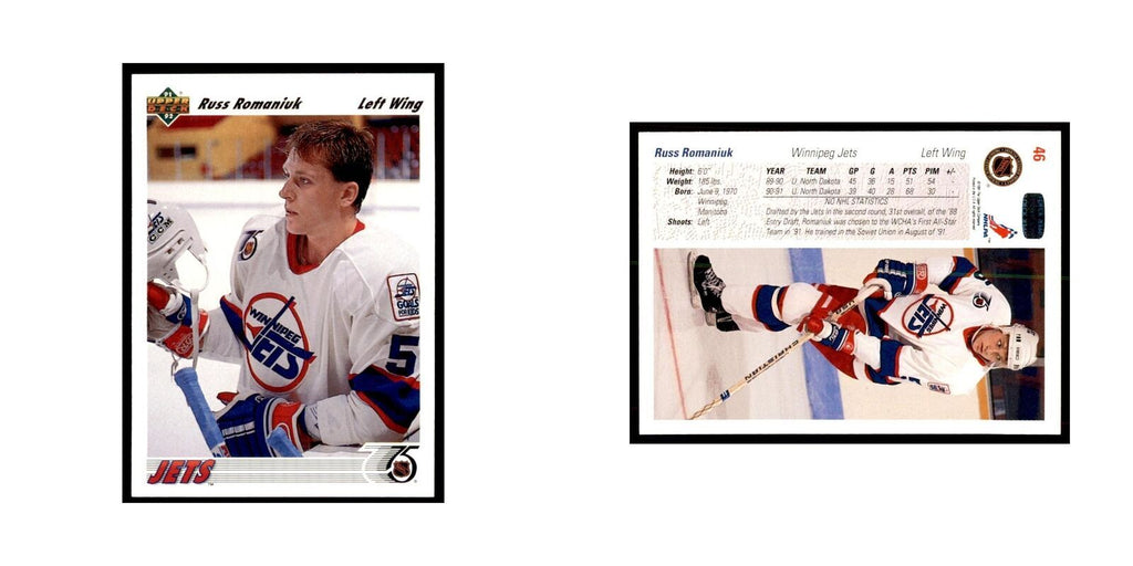 1991 Upper Deck Russ Romaniuk Hockey Cards #46