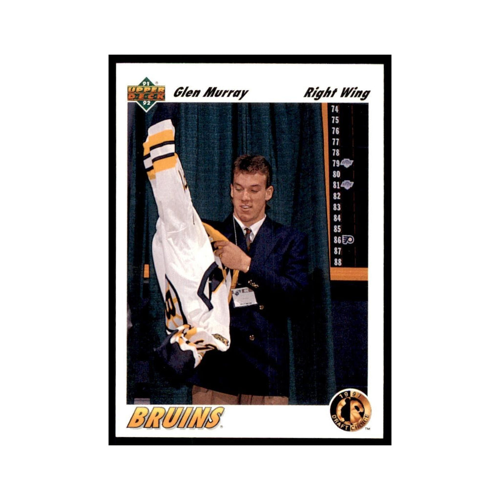 1991 Upper Deck Glen Murray Hockey Cards #69