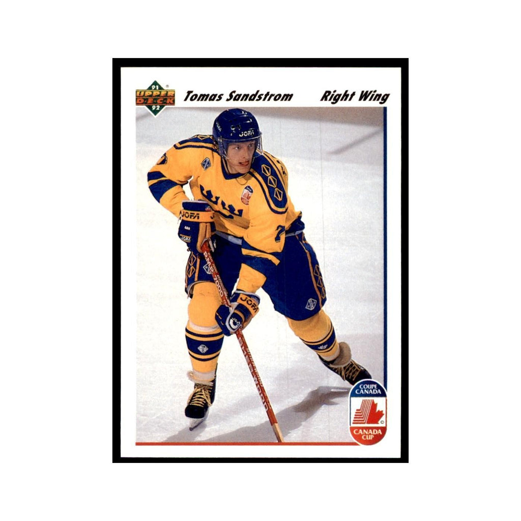 1991 Upper Deck Tomas Sandstrom Hockey Cards #30