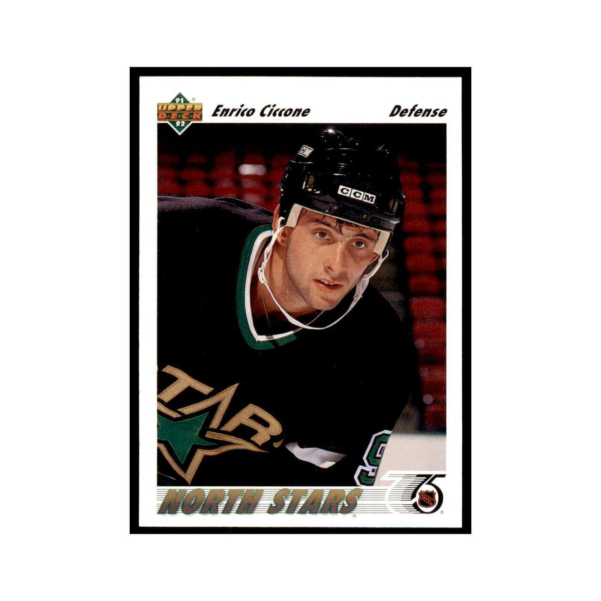 1991 Upper Deck Enrico Ciccone Hockey Cards #51