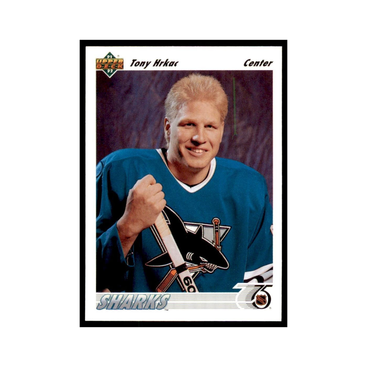 1991 Upper Deck Tony Hrkac Hockey Cards #56