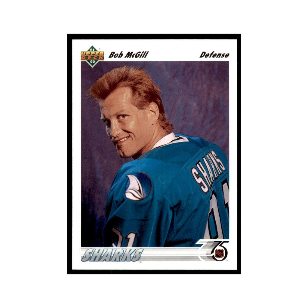 1991 Upper Deck Bob McGill Hockey Cards #62