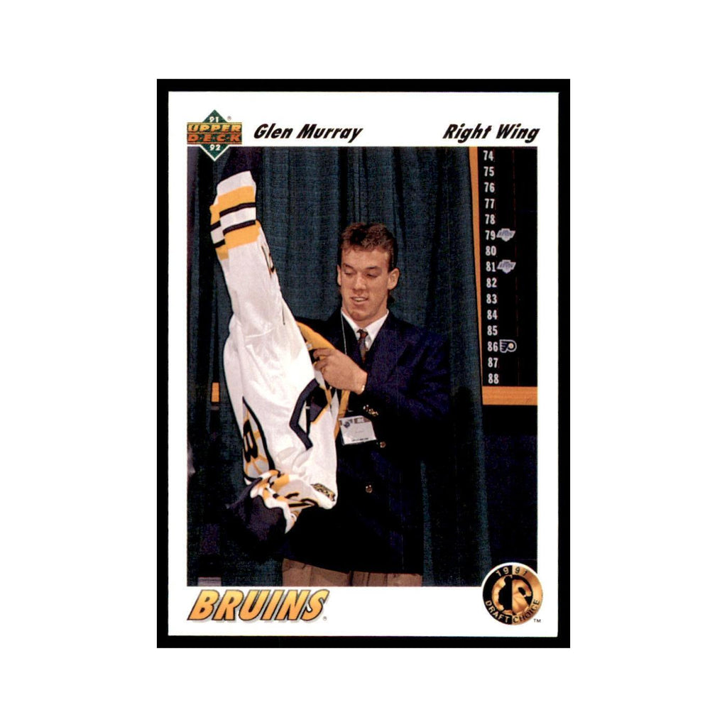 1991 Upper Deck Glen Murray Hockey Cards #69