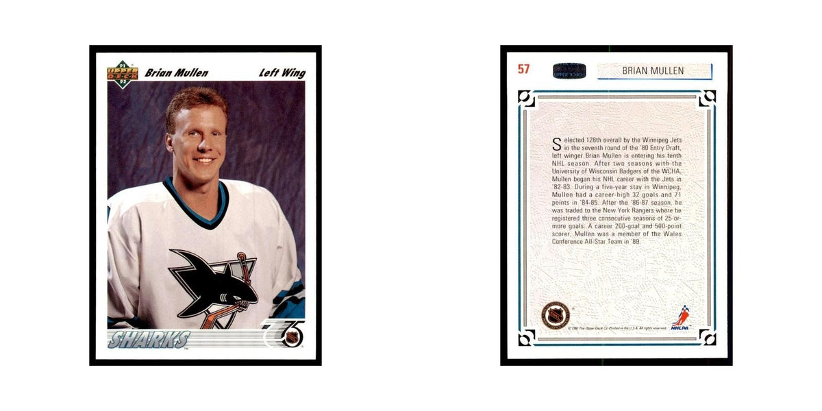 1991 Upper Deck Brian Mullen Hockey Cards #57