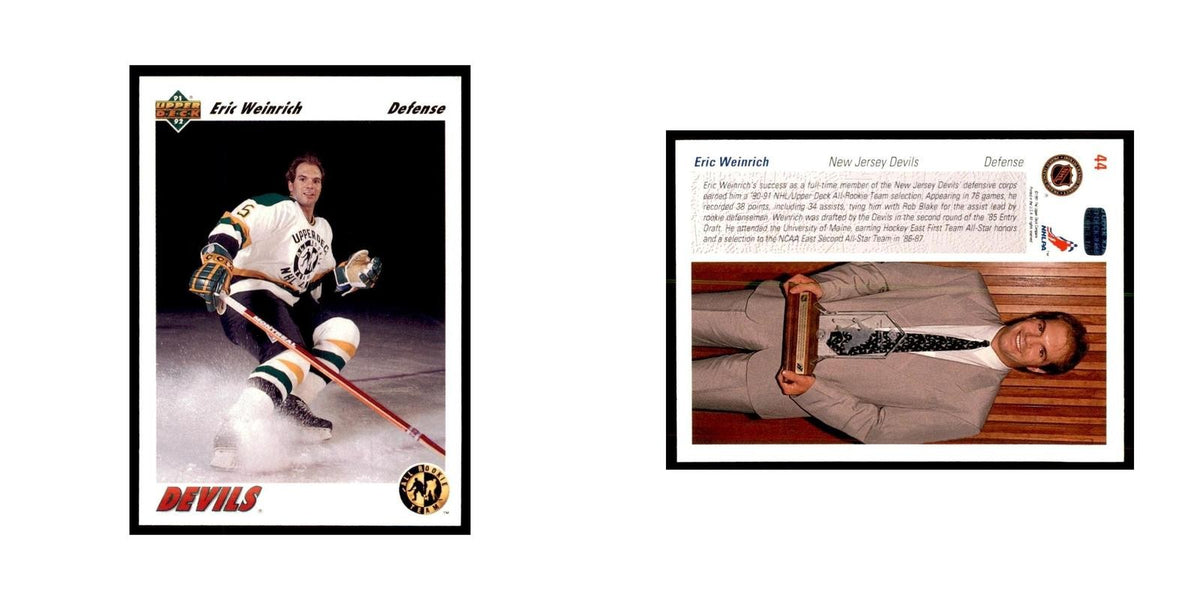 1991 Upper Deck Eric Weinrich Hockey Cards #44