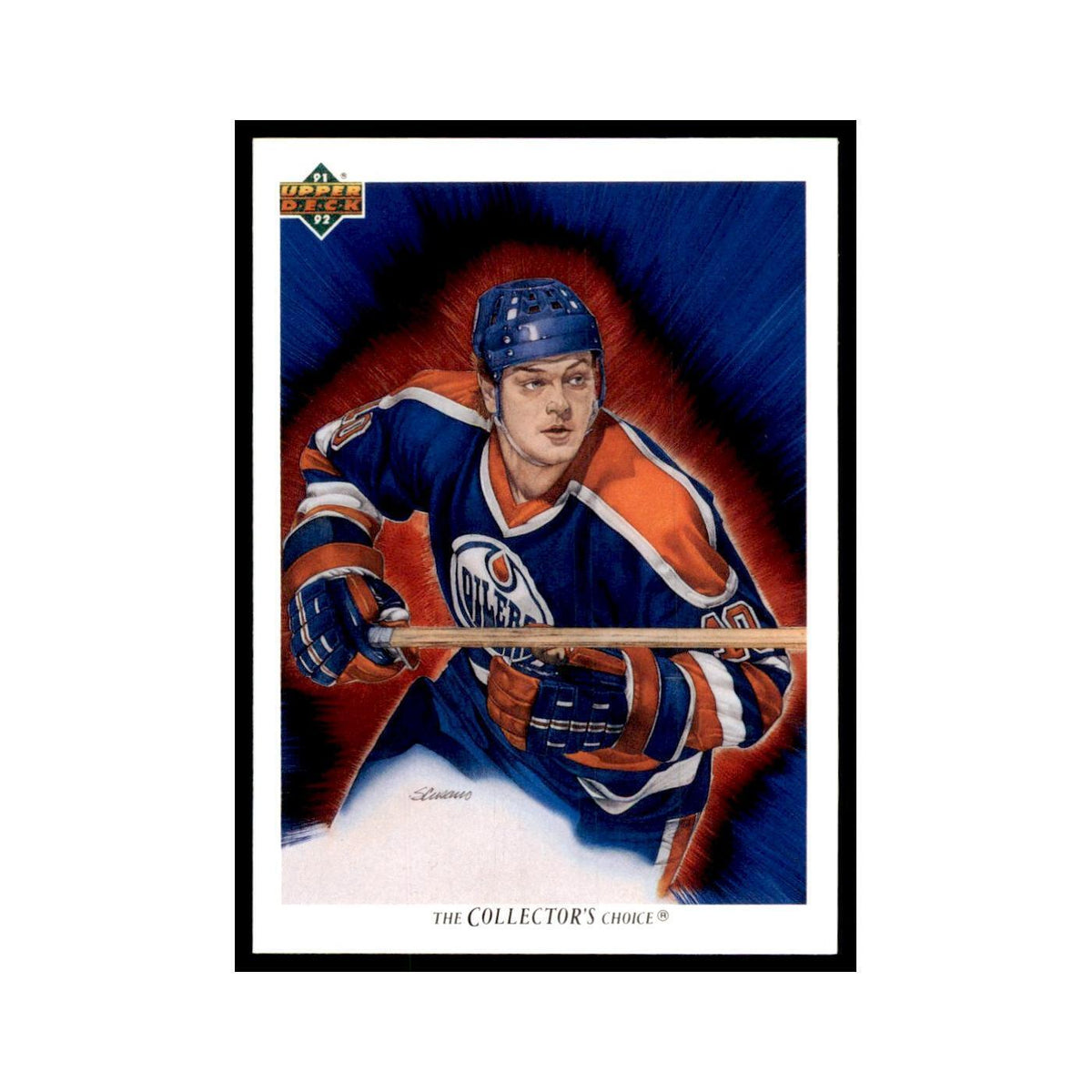 1991 Upper Deck Esa Tikkanen Hockey Cards #83