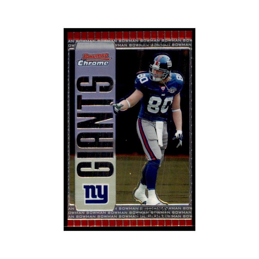 2005 Bowman Chrome Jeremy Shockey Football Cards #38