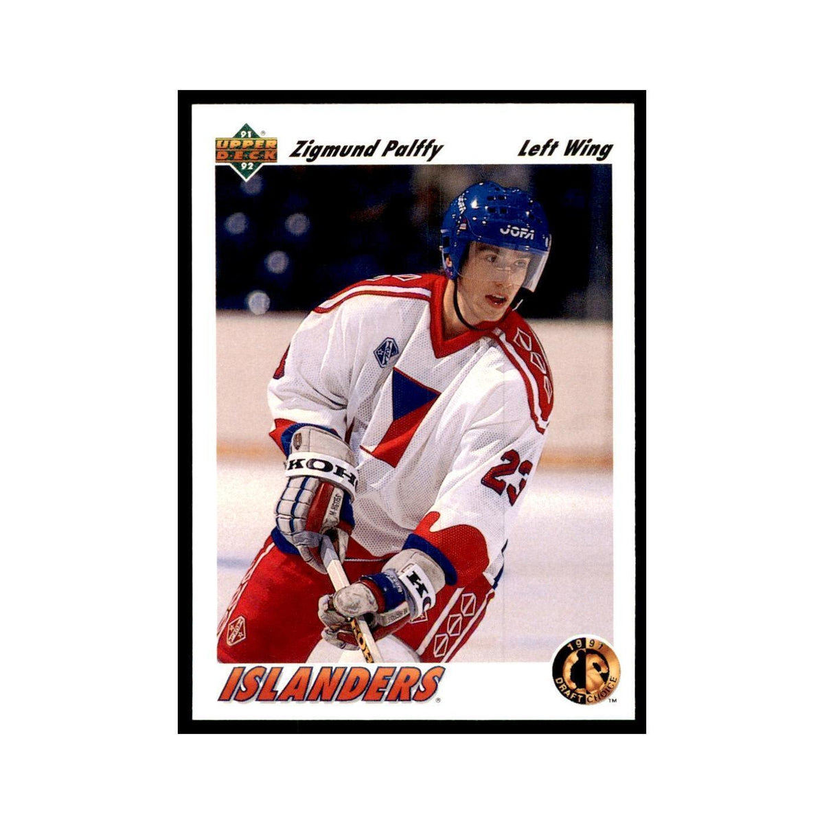 1991 Upper Deck Zigmund Palffy Hockey Cards #71