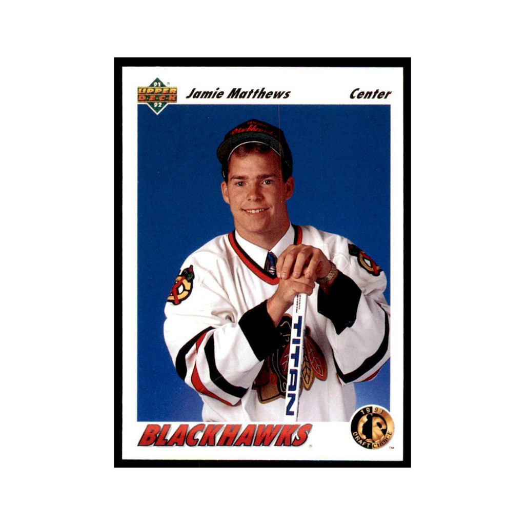 1991 Upper Deck Jamie Matthews Hockey Cards #76