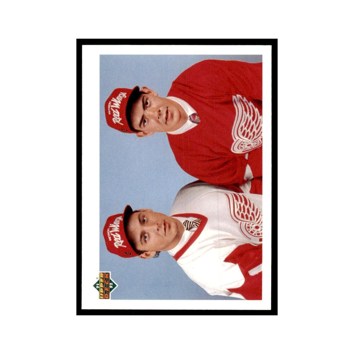 1991 Upper Deck Martin Lapointe/Jamie Pushor Hockey Cards #63