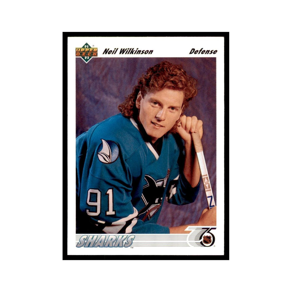 1991 Upper Deck Neil Wilkinson Hockey Cards #55