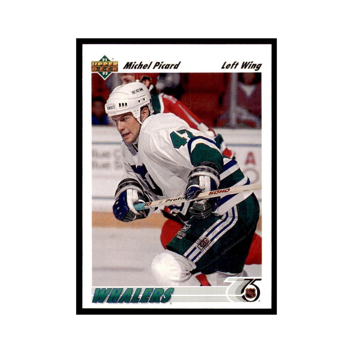 1991 Upper Deck Michel Picard Hockey Cards #48