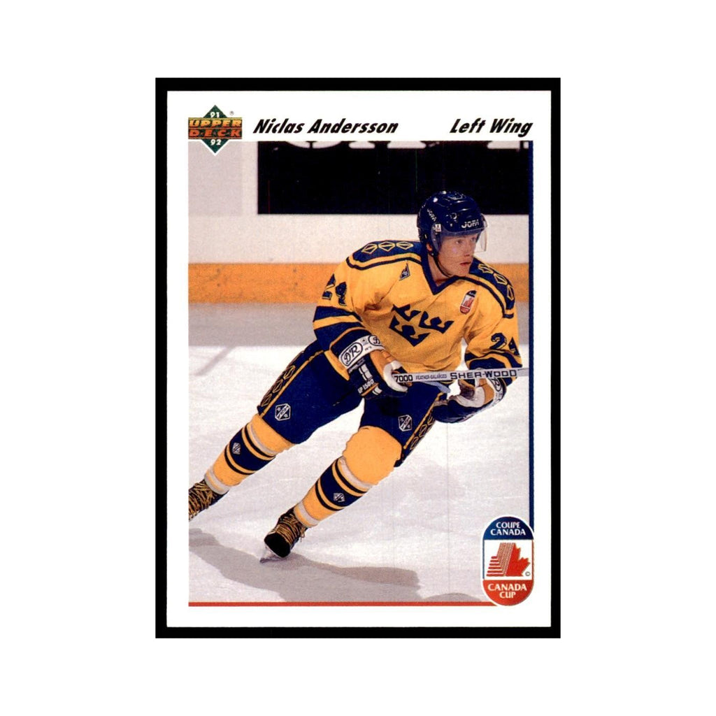 1991 Upper Deck Niklas Andersson Hockey Cards #29