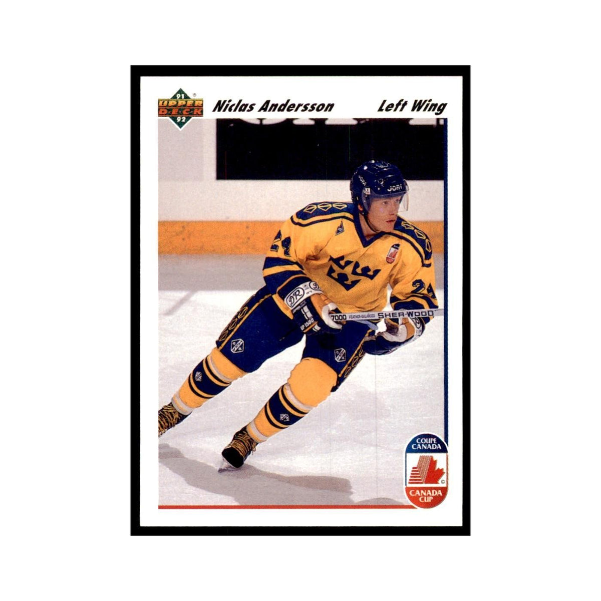 1991 Upper Deck Niklas Andersson Hockey Cards #29