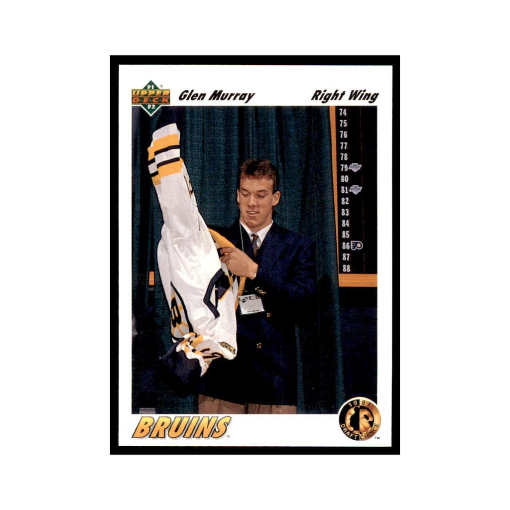 1991 Upper Deck Glen Murray Hockey Cards #69