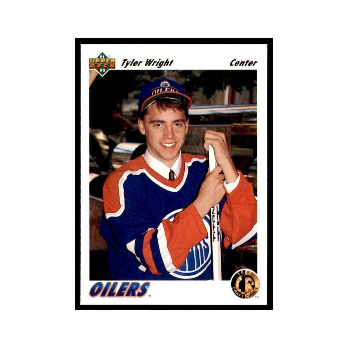 1991 Upper Deck Tyler Wright Hockey Cards #67