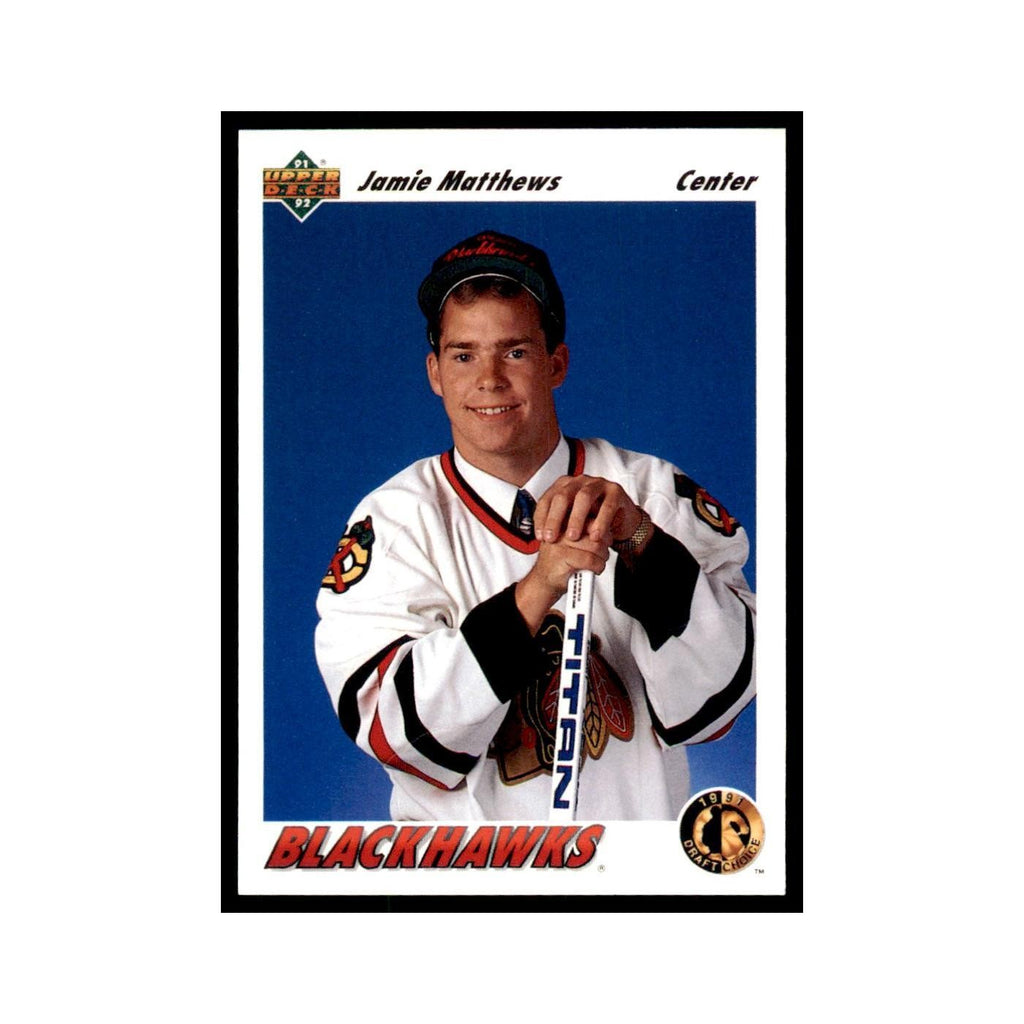 1991 Upper Deck Jamie Matthews Hockey Cards #76