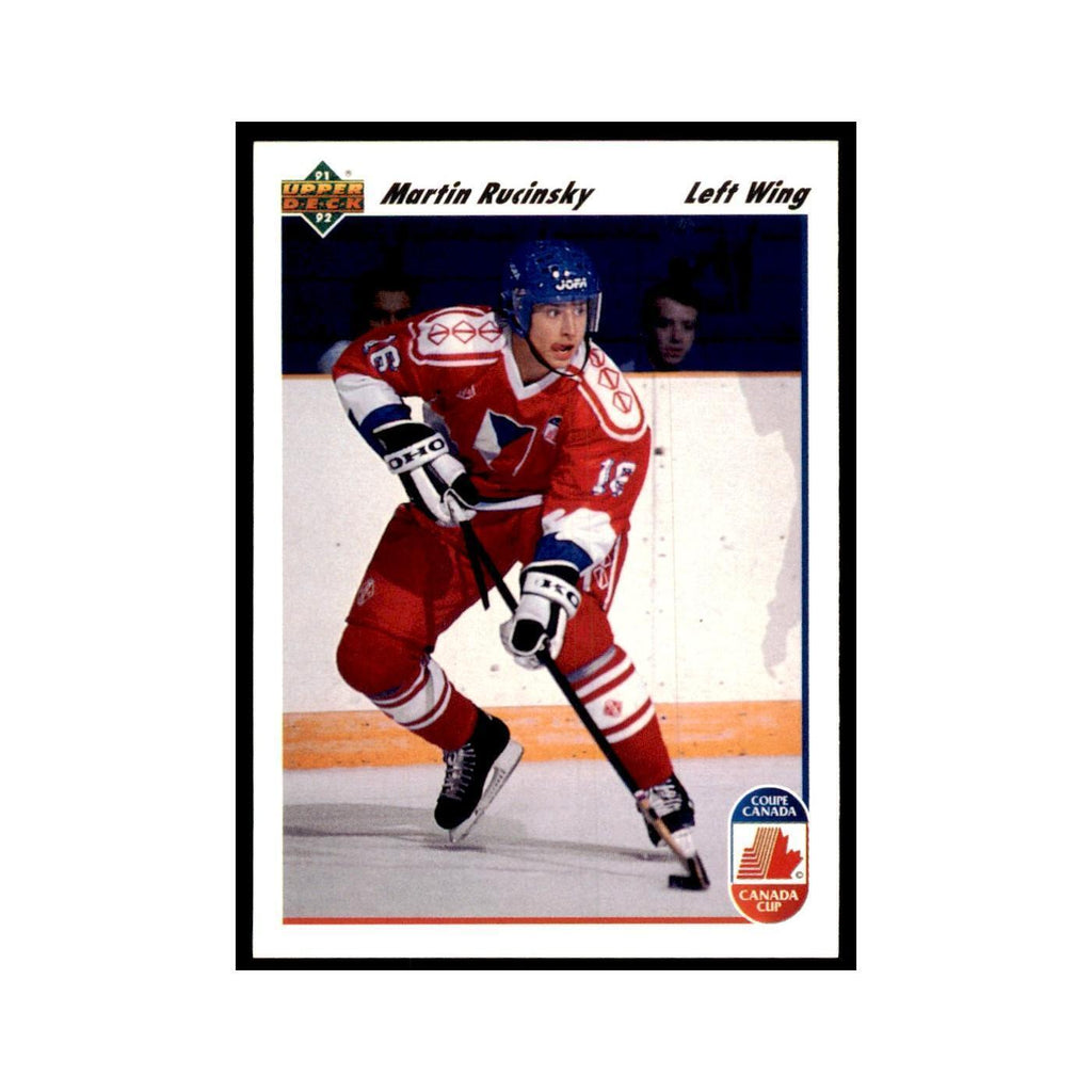1991 Upper Deck Martin Rucinsky Hockey Cards #19
