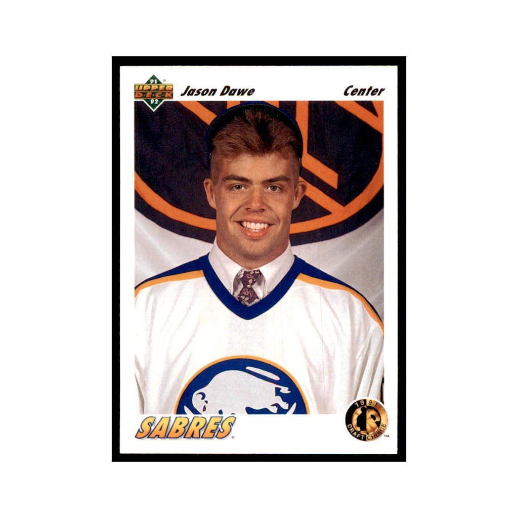 1991 Upper Deck Jason Dawe Hockey Cards #75