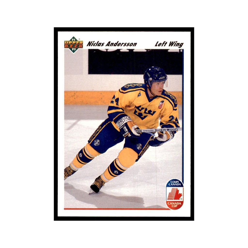 1991 Upper Deck Niklas Andersson Hockey Cards #29