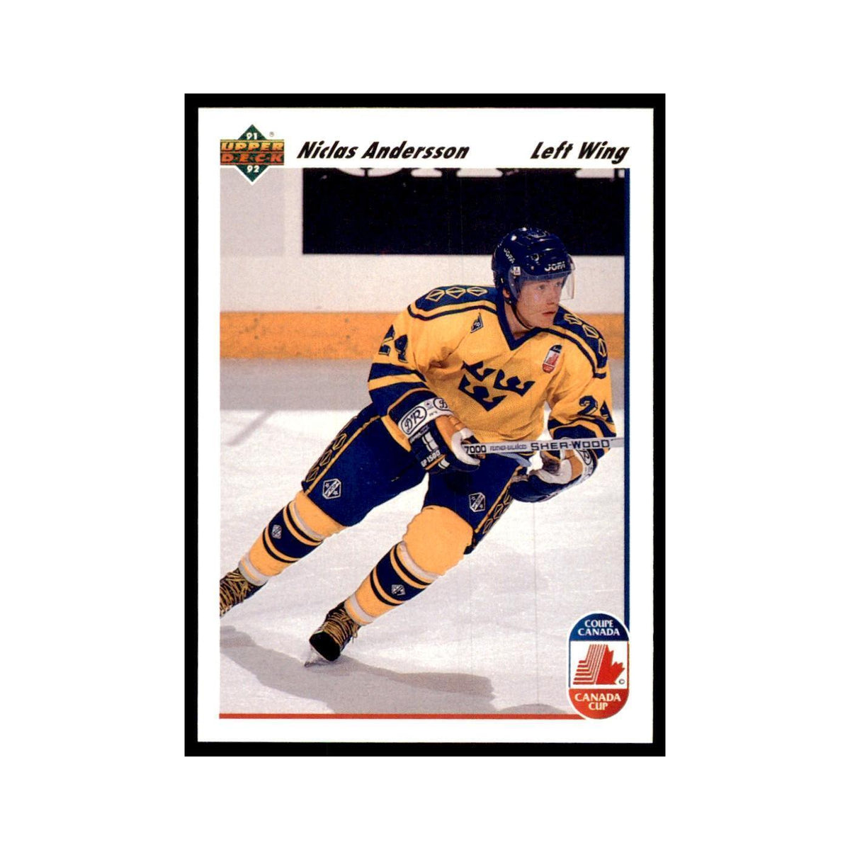 1991 Upper Deck Niklas Andersson Hockey Cards #29