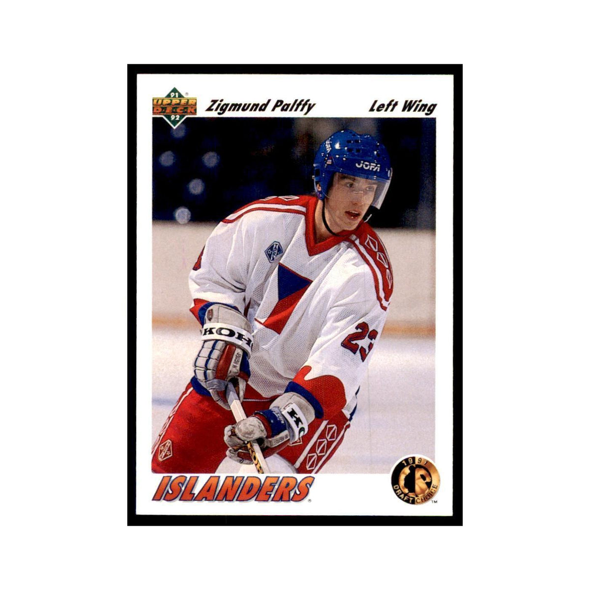 1991 Upper Deck Zigmund Palffy Hockey Cards #71