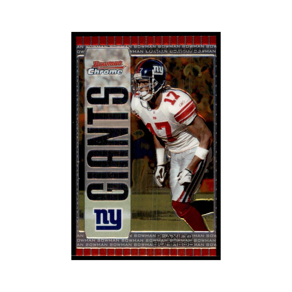 2005 Bowman Chrome Plaxico Burress Football Cards #21