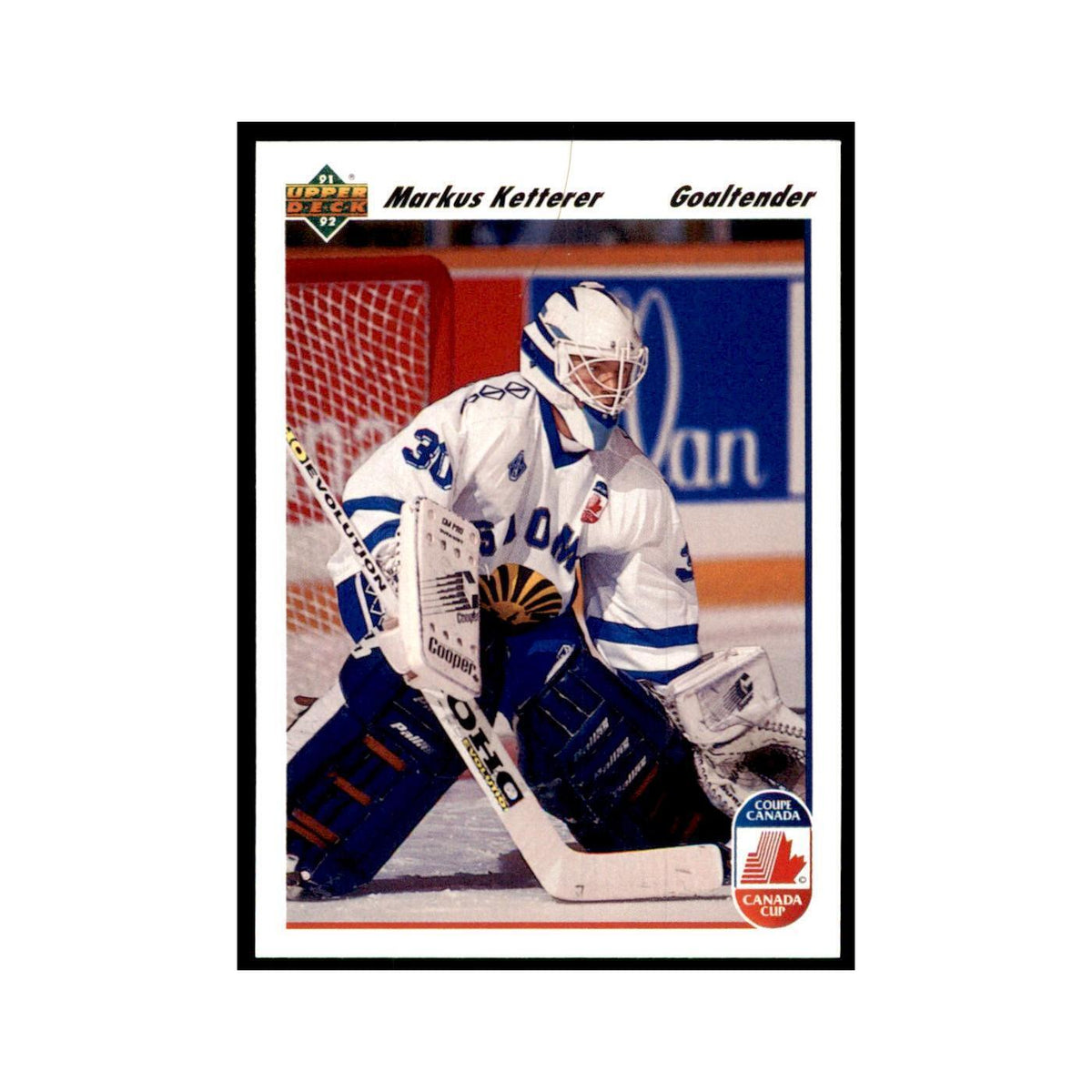 1991 Upper Deck Markus Ketterer Hockey Cards #23
