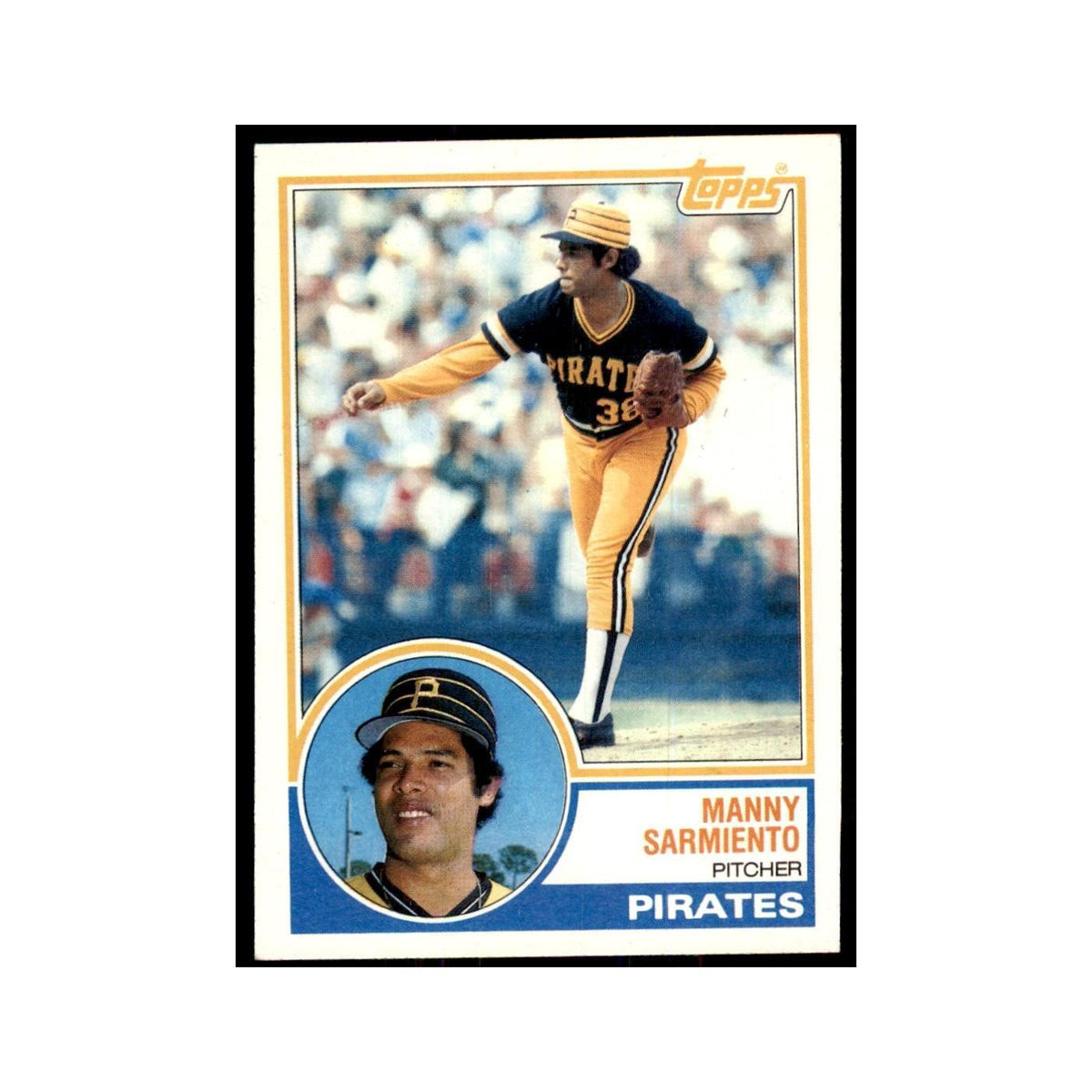1983 Topps Manny Sarmiento Baseball Cards #566