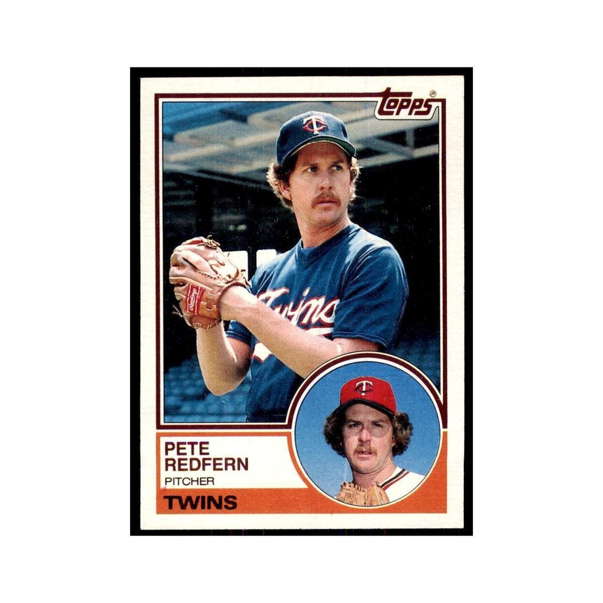 1983 Topps Pete Redfern Baseball Cards #559