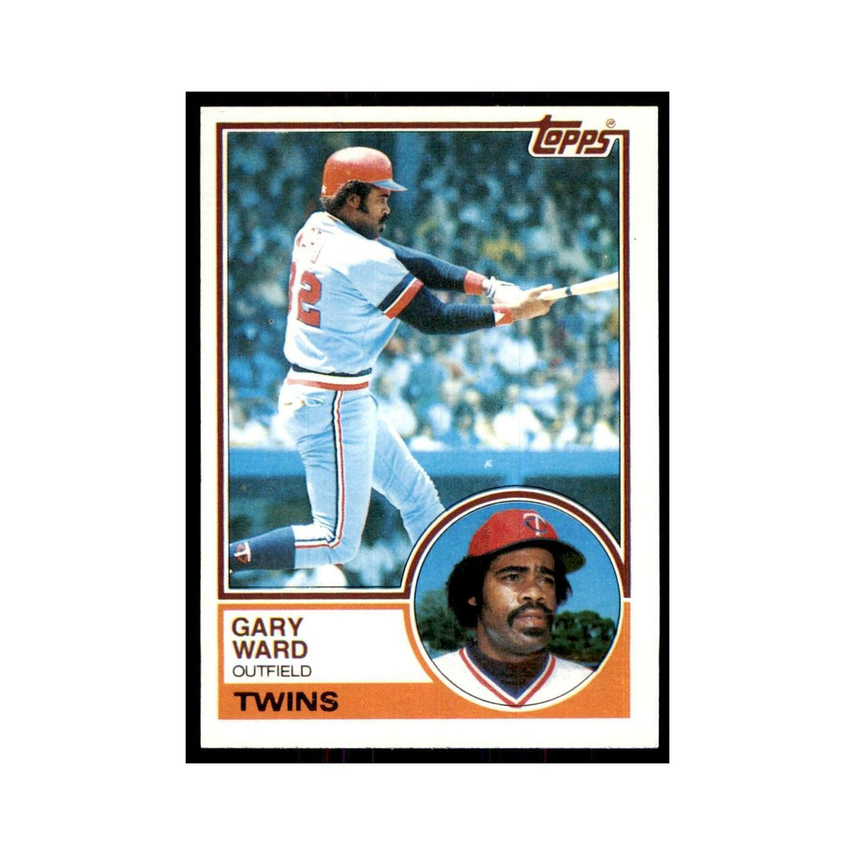 1983 Topps Gary Ward Baseball Cards #517