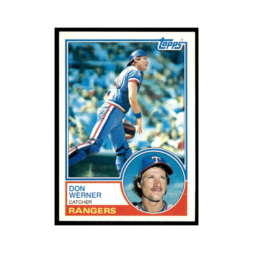 1983 Topps Don Werner Baseball Cards #504