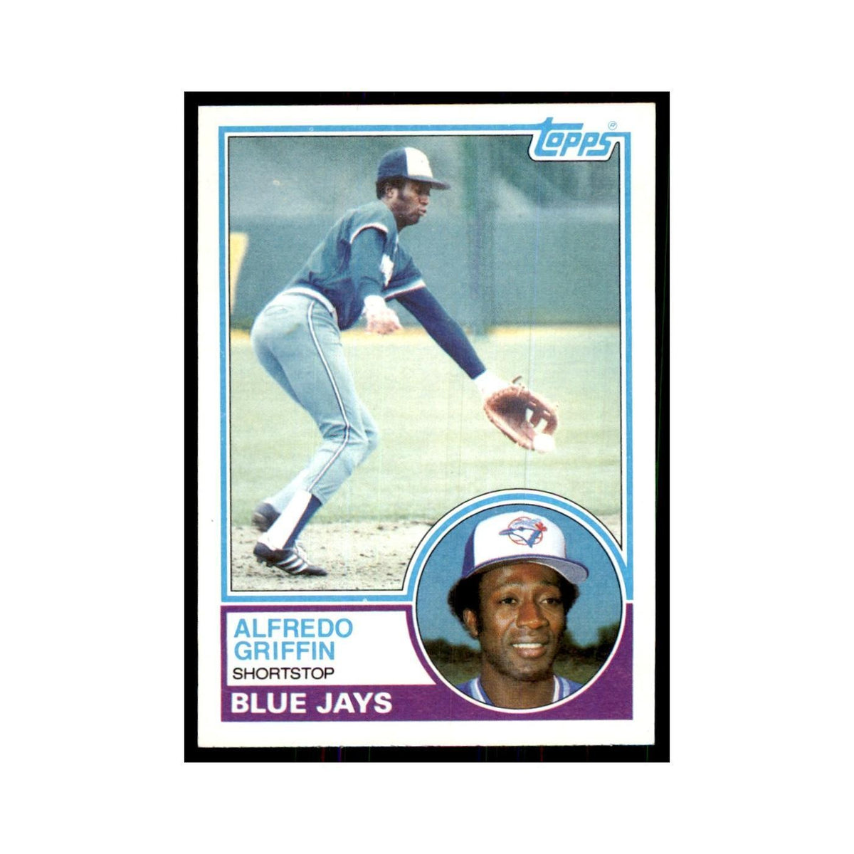 1983 Topps Alfredo Griffin Baseball Cards #488