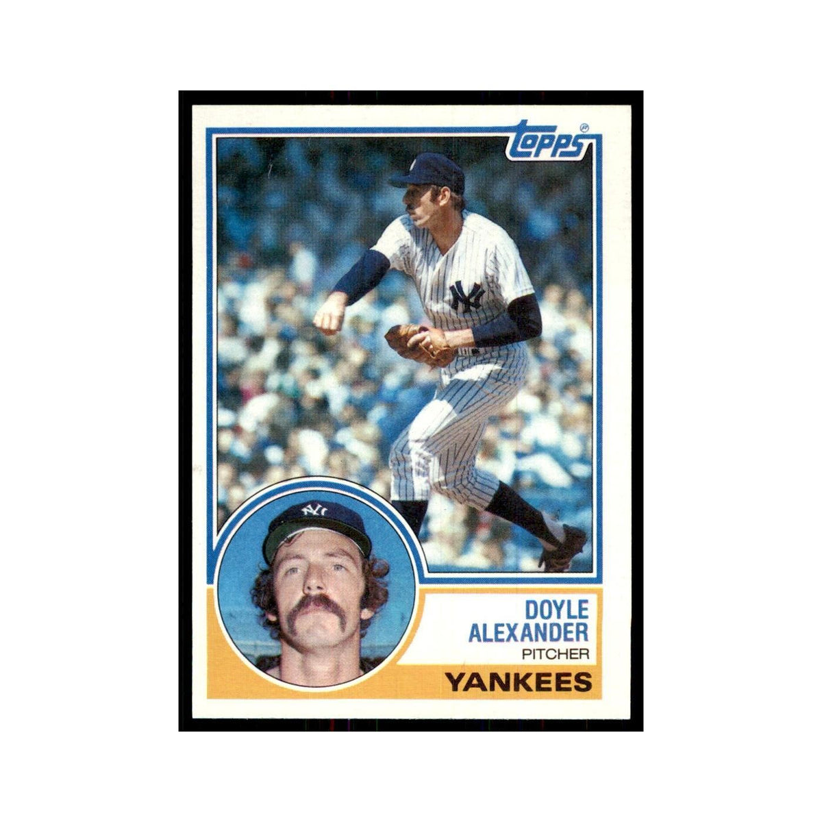 1983 Topps Doyle Alexander Baseball Cards #512