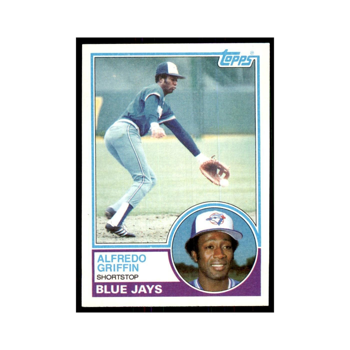 1983 Topps Alfredo Griffin Baseball Cards #488