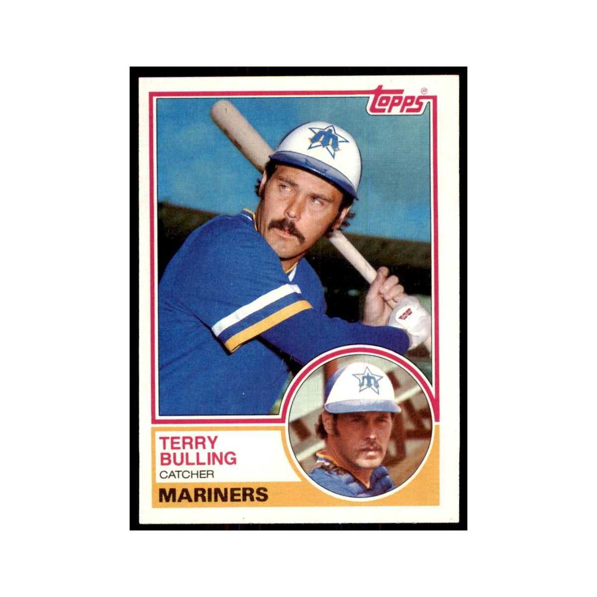 1983 Topps Terry Bulling Baseball Cards #519