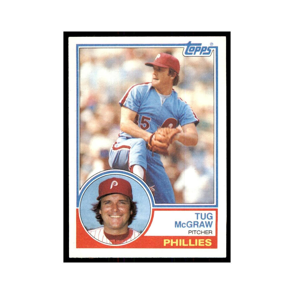 1983 Topps Tug McGraw Baseball Cards #510