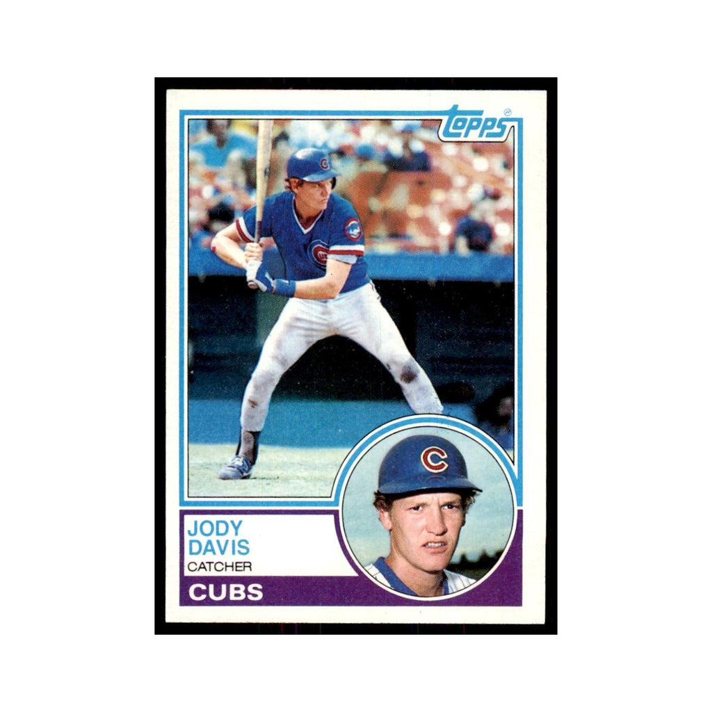 1983 Topps Jody Davis Baseball Cards #542