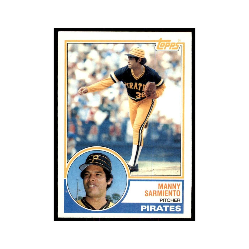 1983 Topps Manny Sarmiento Baseball Cards #566