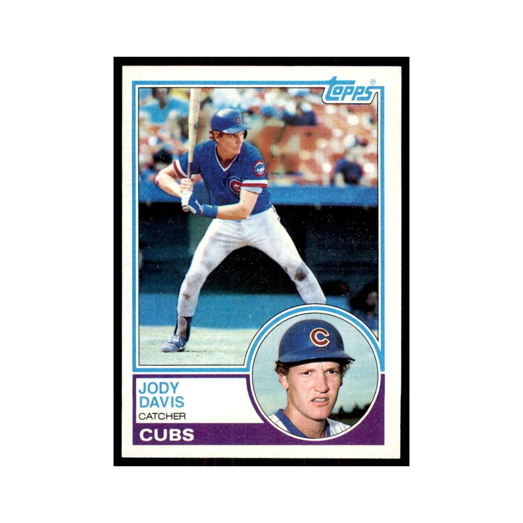 1983 Topps Jody Davis Baseball Cards #542