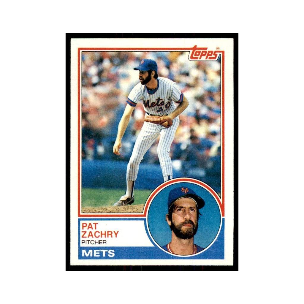 1983 Topps Pat Zachry Baseball Cards #522