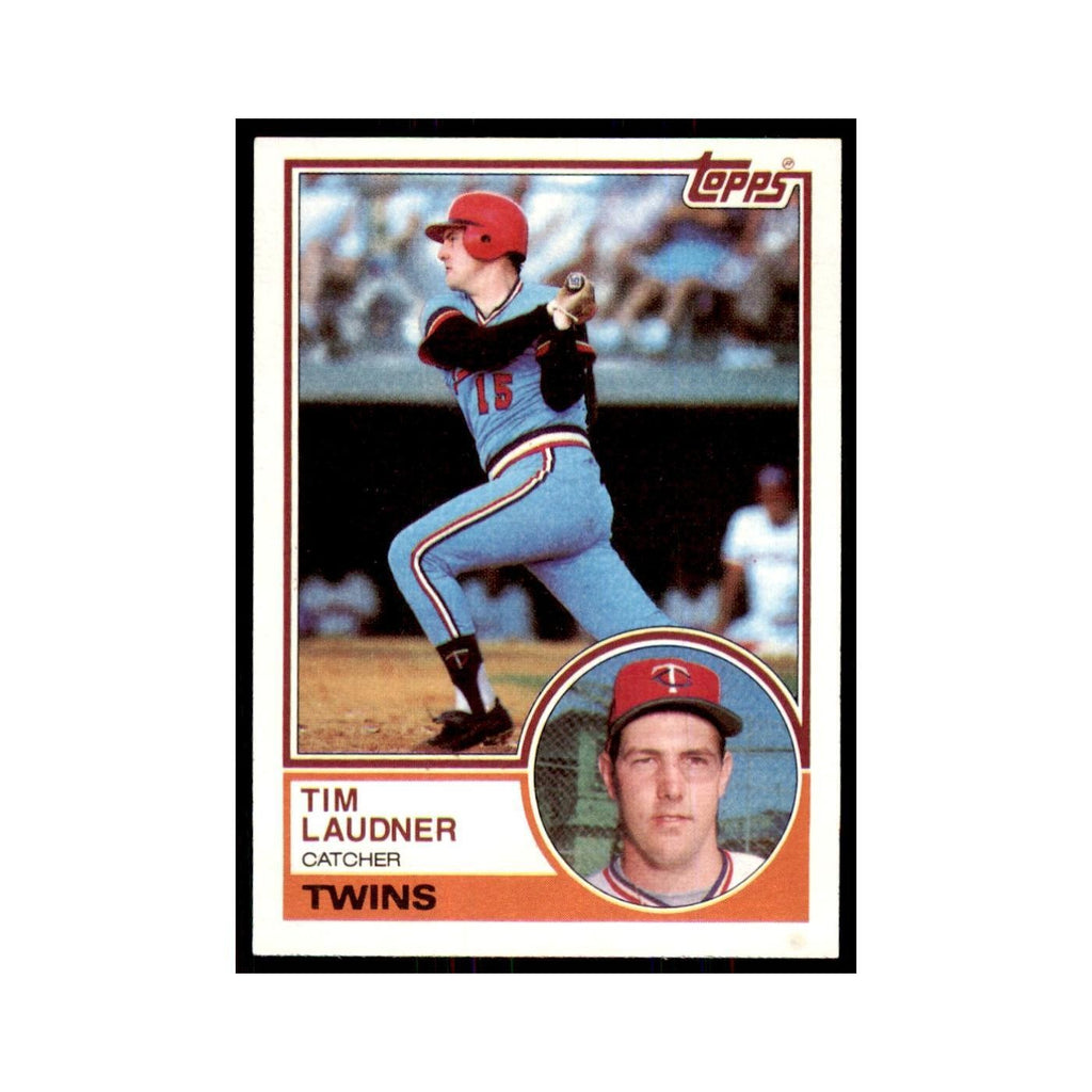 1983 Topps Tim Laudner Baseball Cards #529
