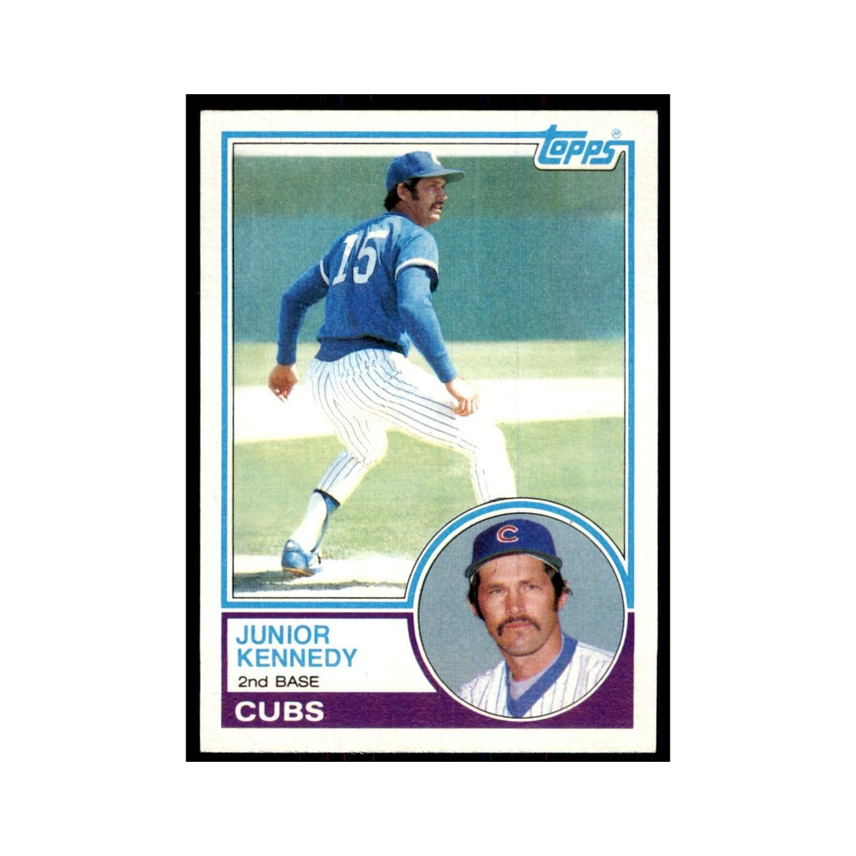 1983 Topps Junior Kennedy Baseball Cards #204