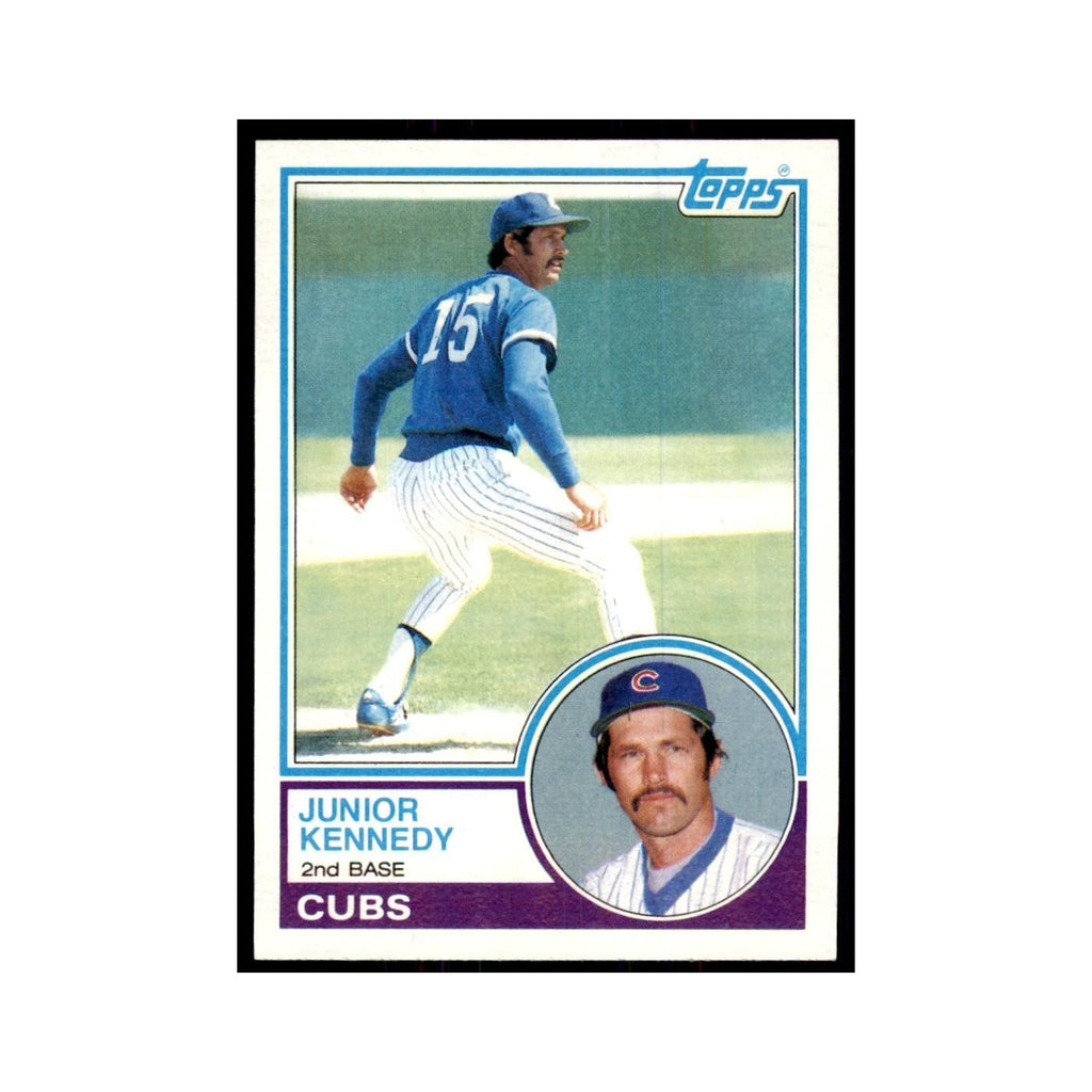 1983 Topps Junior Kennedy Baseball Cards #204